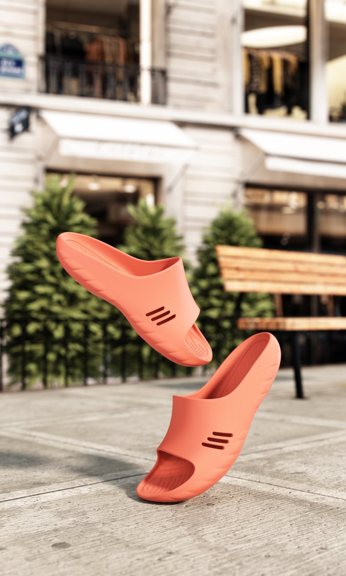 K203 Deep Sea Little White Shark Anti-slip Slippers